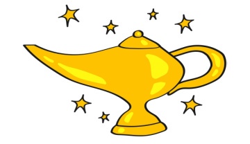 Aladdin’s lamp