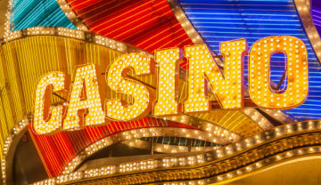casino sign