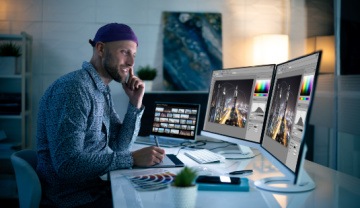 game designer at work