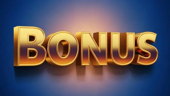 3D "Bonus" sign