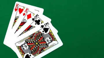 Four Kings of different suits