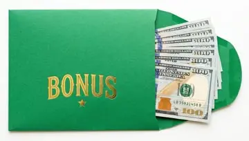 envelope with $100 bills