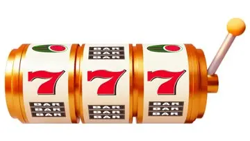 3-reel slot with bar and 7 symbols 