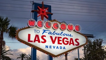 famous Welcome to Fabulous Vegas sign