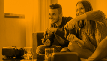 Online gaming and console games meet in the cloud