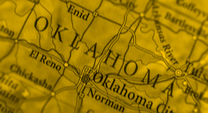 map of Oklahoma