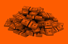 a pile of cash